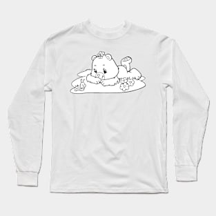 playing with caterpillars Long Sleeve T-Shirt